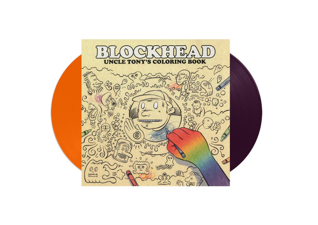Blockhead - Uncle Tony's Coloring Book (2xLP - Orange & Purple) Vinyl Record