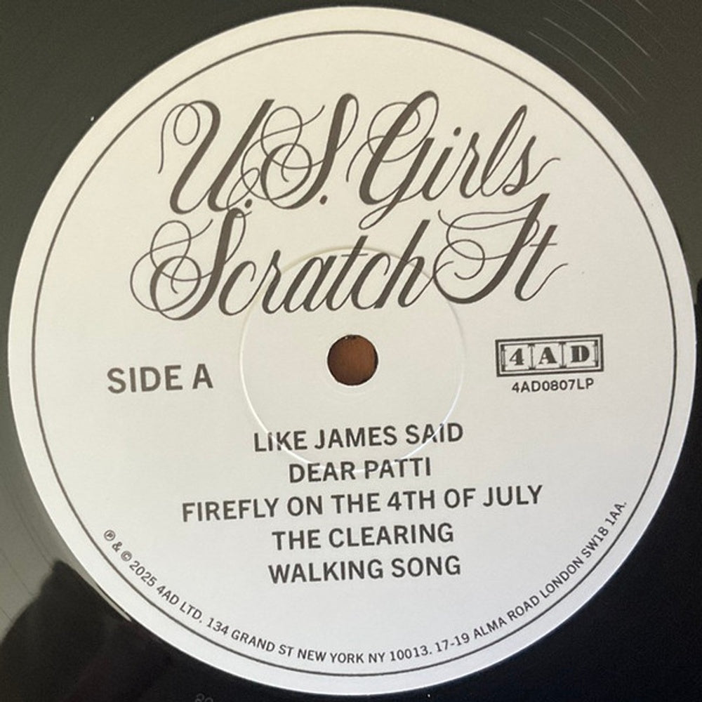 U.S. Girls – Scratch It (LP Vinyl) Vinyl Record