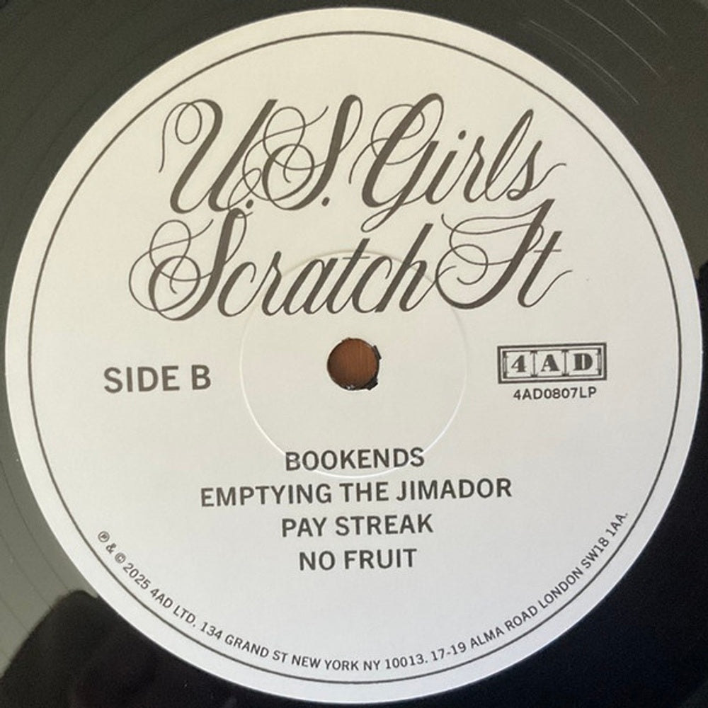 U.S. Girls – Scratch It (LP Vinyl) Vinyl Record