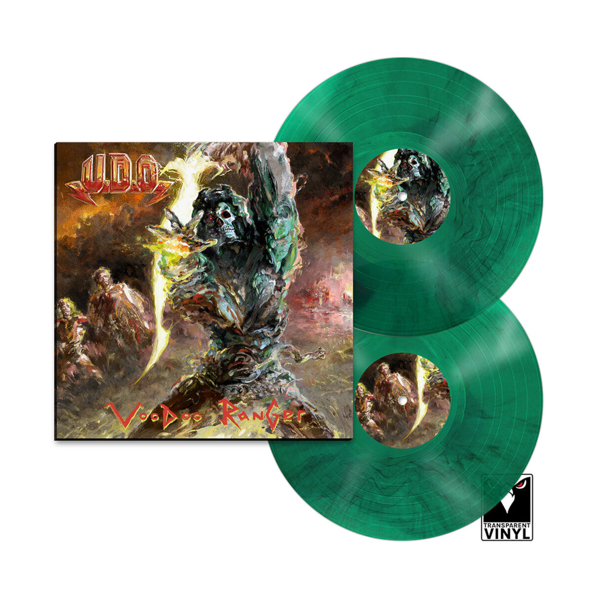 Udo – Voodoo Ranger (Clear, Grn, Mrb LP Vinyl) Vinyl Record