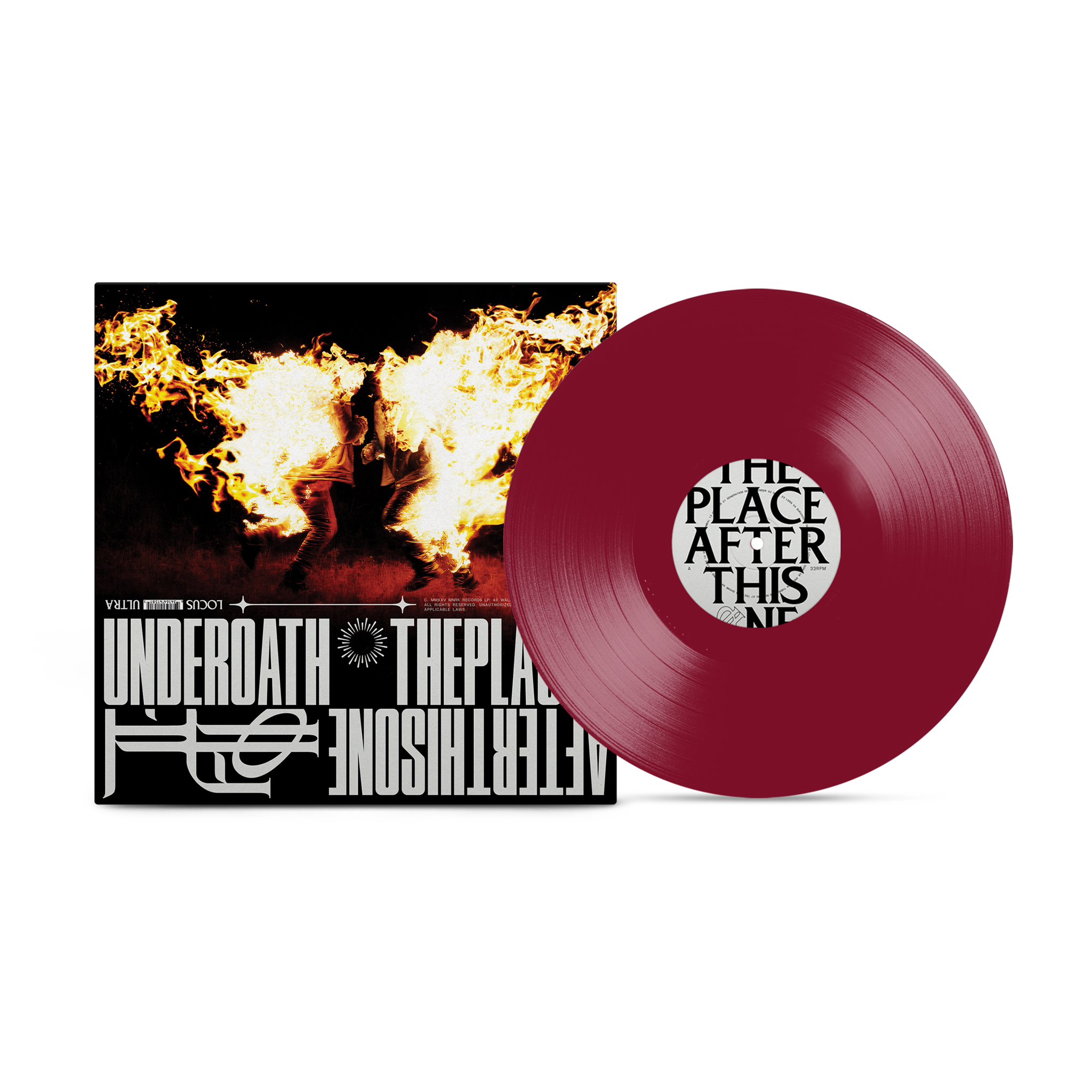 Underoath - The Place After This One Ruby Vinyl Record