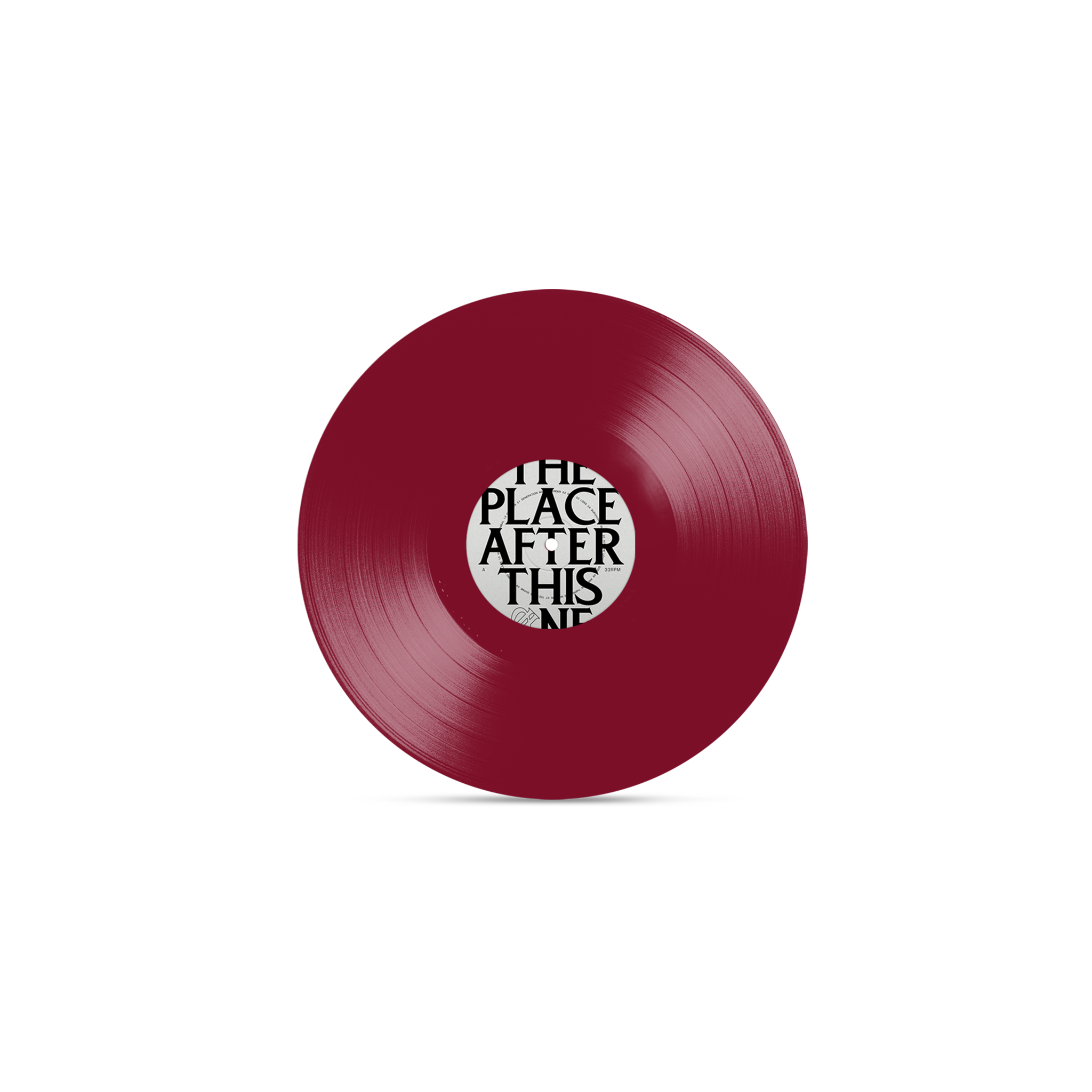 Underoath - The Place After This One Ruby Vinyl Record