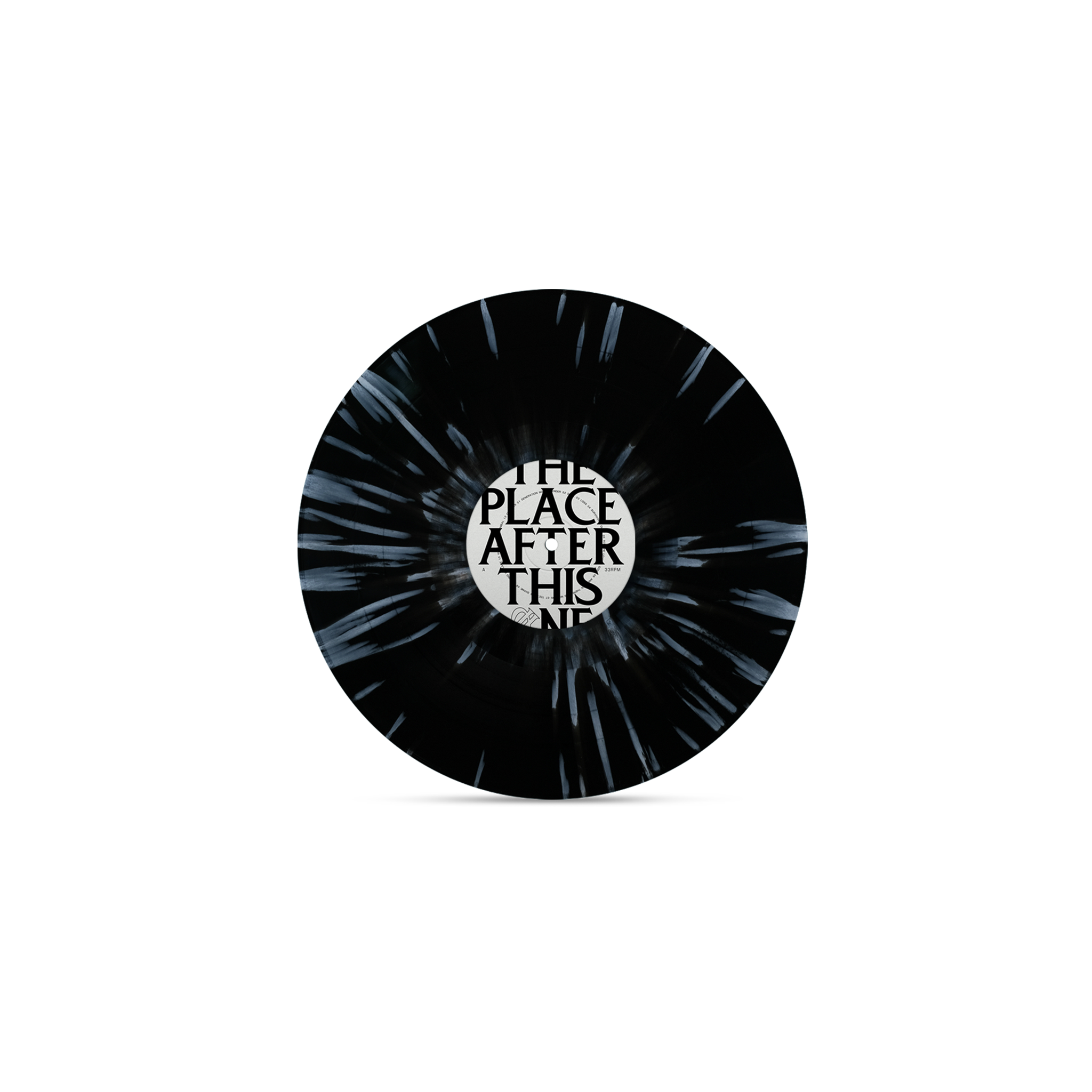 Underoath - The Place After This One Black/White Splatter Vinyl Record