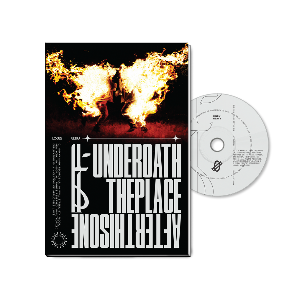 Underoath - The Place After This One Deluxe CD Zine Music CD