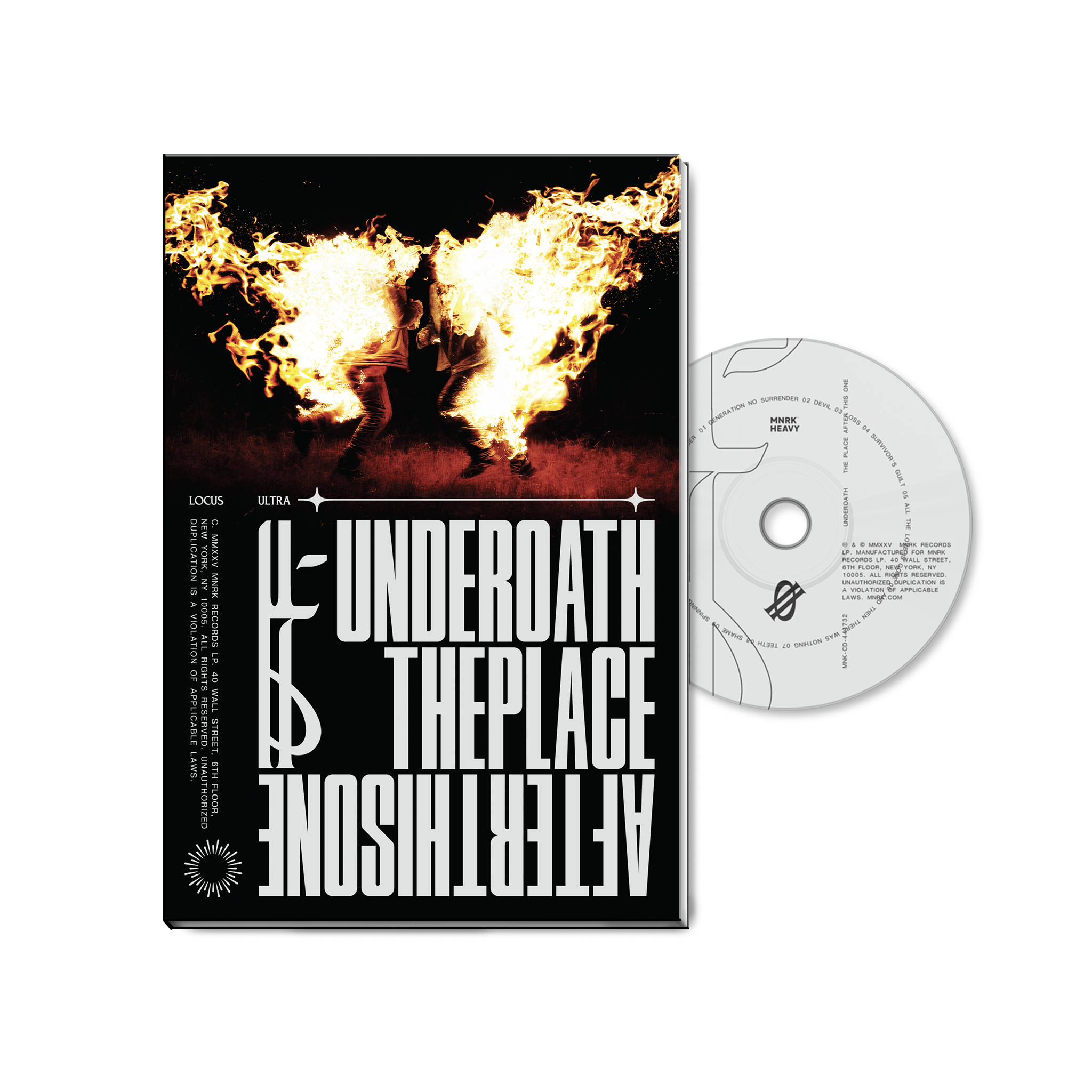Underoath - The Place After This One Deluxe CD Zine Music CD