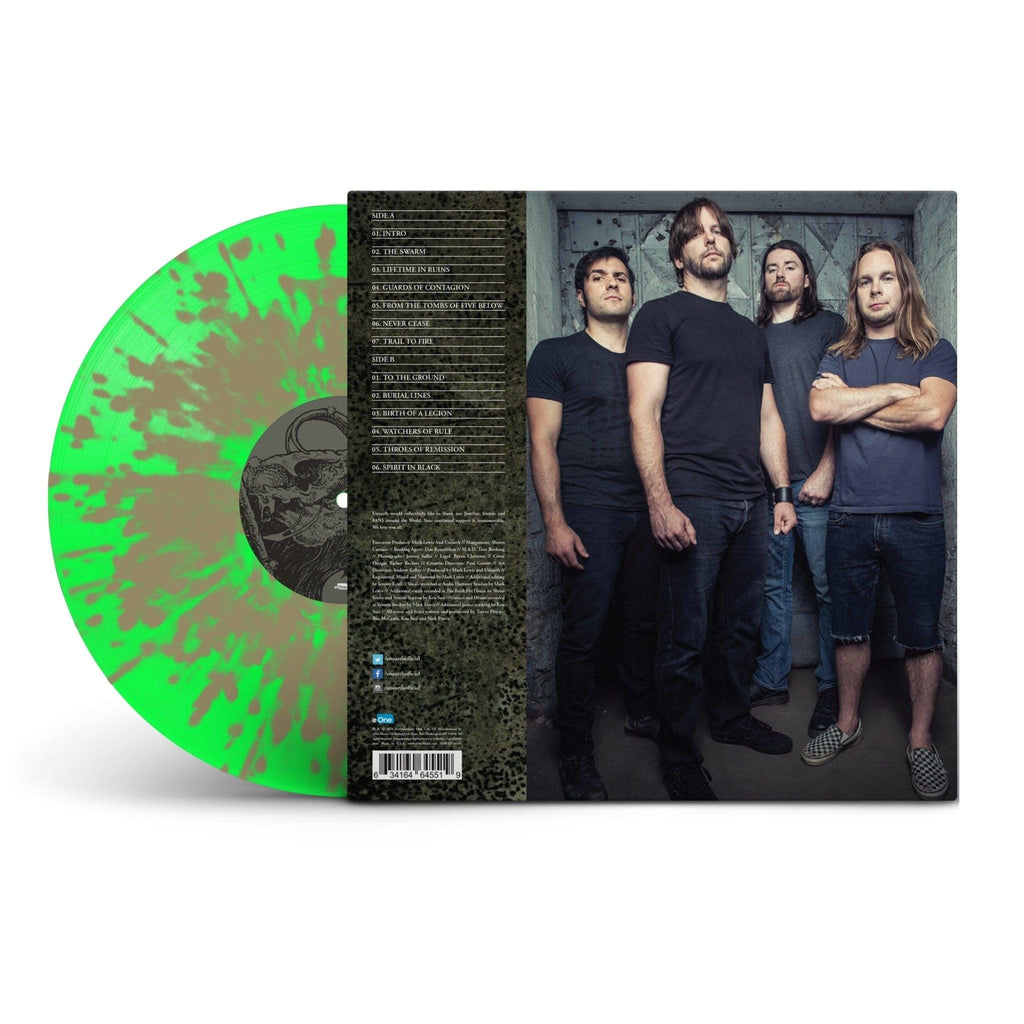 Unearth - Watchers Of Rule Neon Green LP Vinyl Record