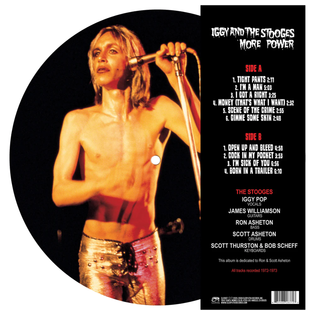 Iggy & The Stooges - More Power [Picture Disc]