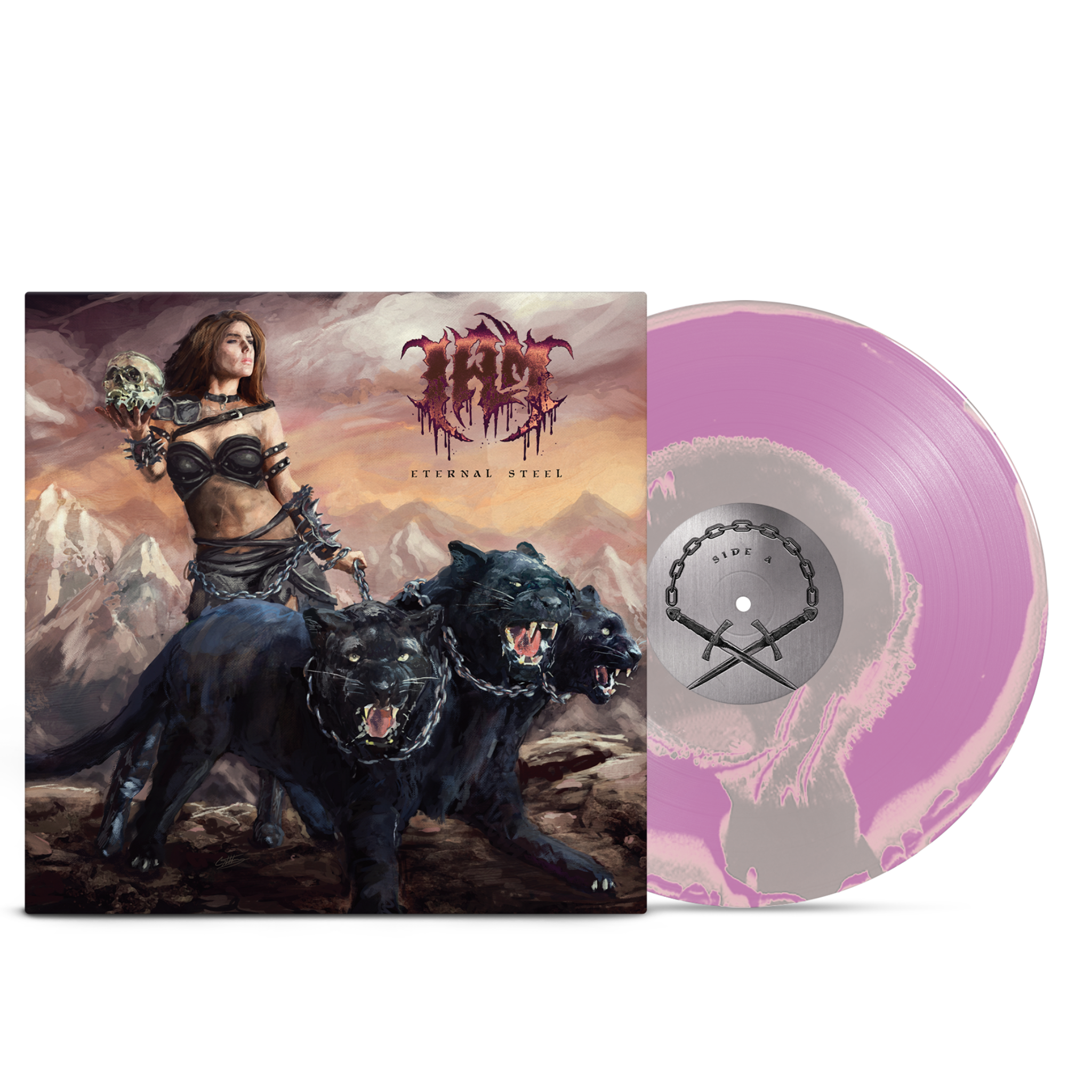 I AM - Eternal Steel Marble Opaque Vinyl Record