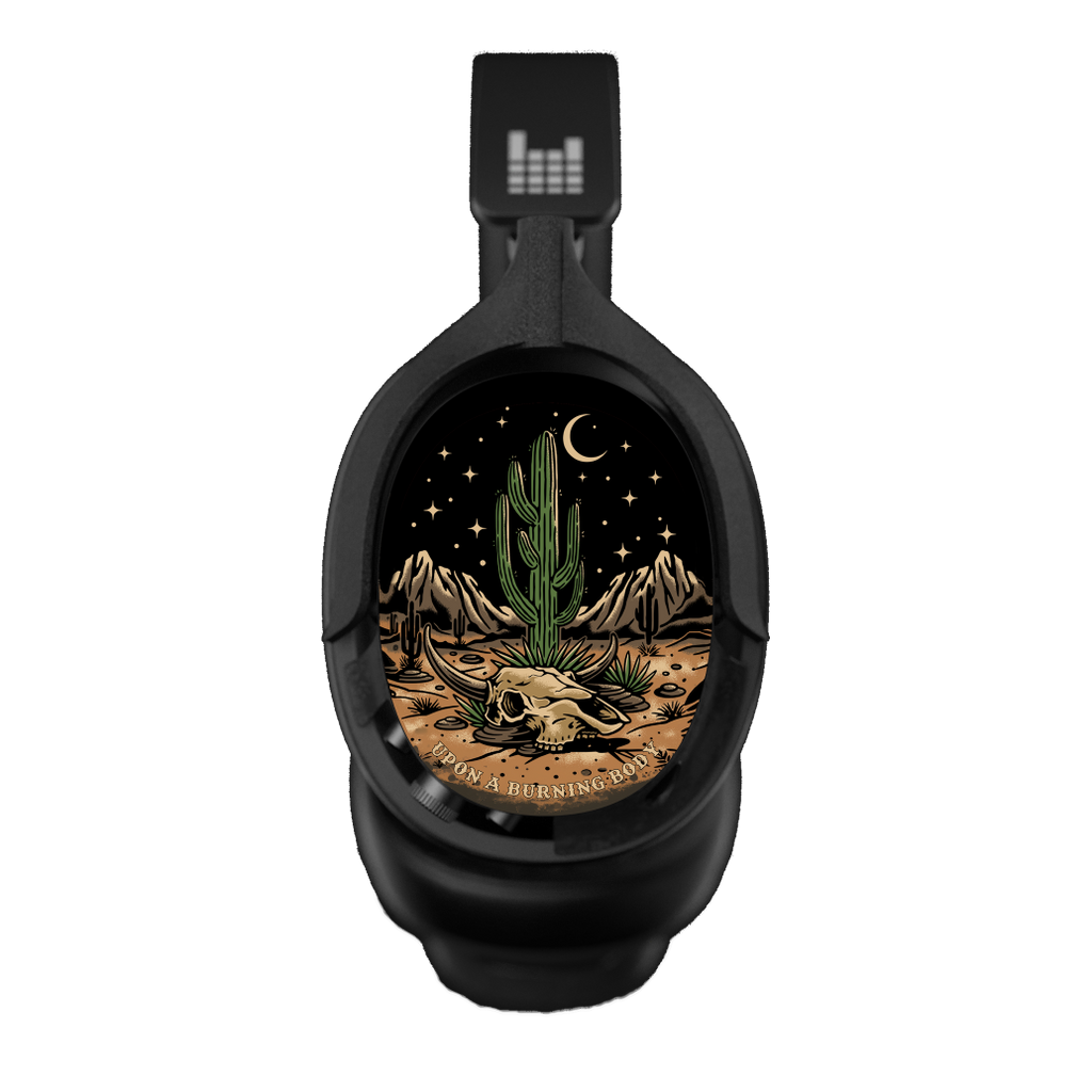 Upon A Burning Body Limited Edition Heavys Headphone Shells & Headphone Bundle