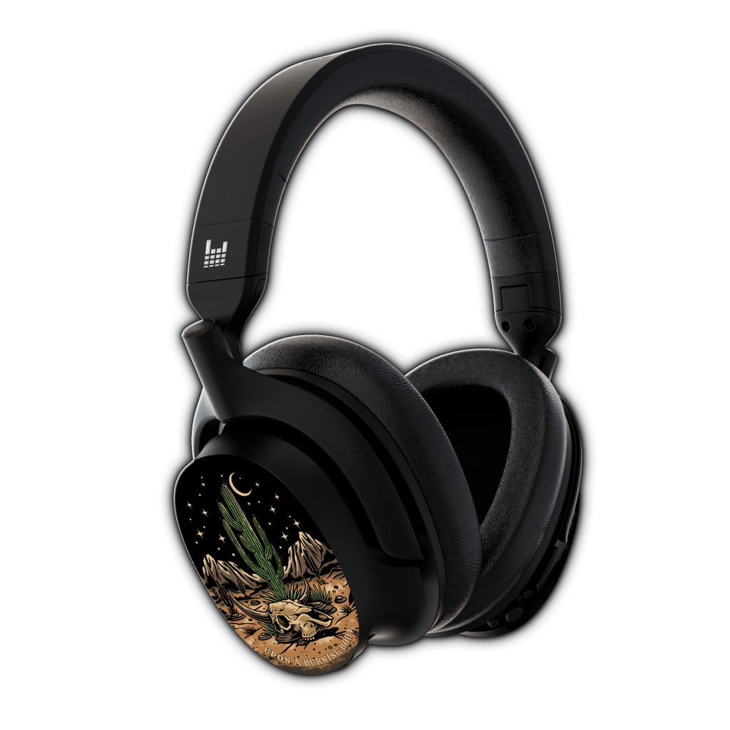 Upon A Burning Body Limited Edition Heavys Headphone Shells & Headphone Bundle