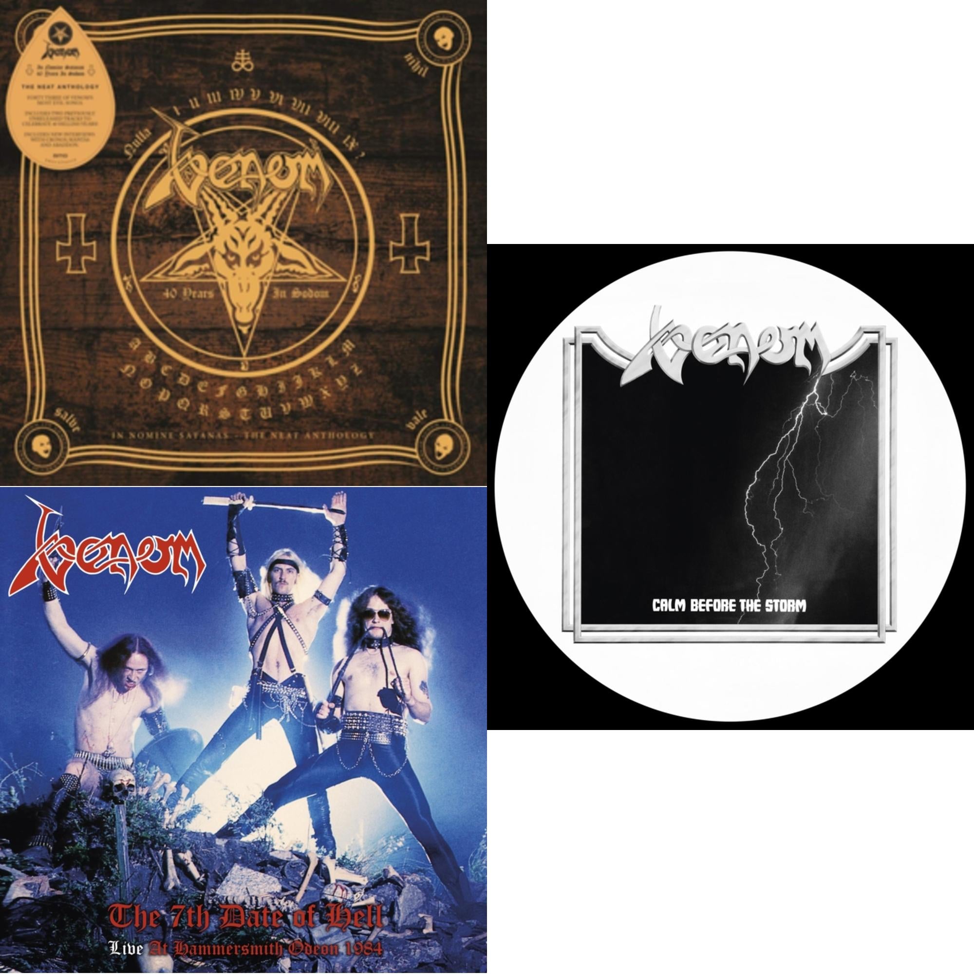 In Nomine Satanas (2LP) & 7Th Date Of Hell - Live At Hammersmith 1984 & Calm Before The Storm