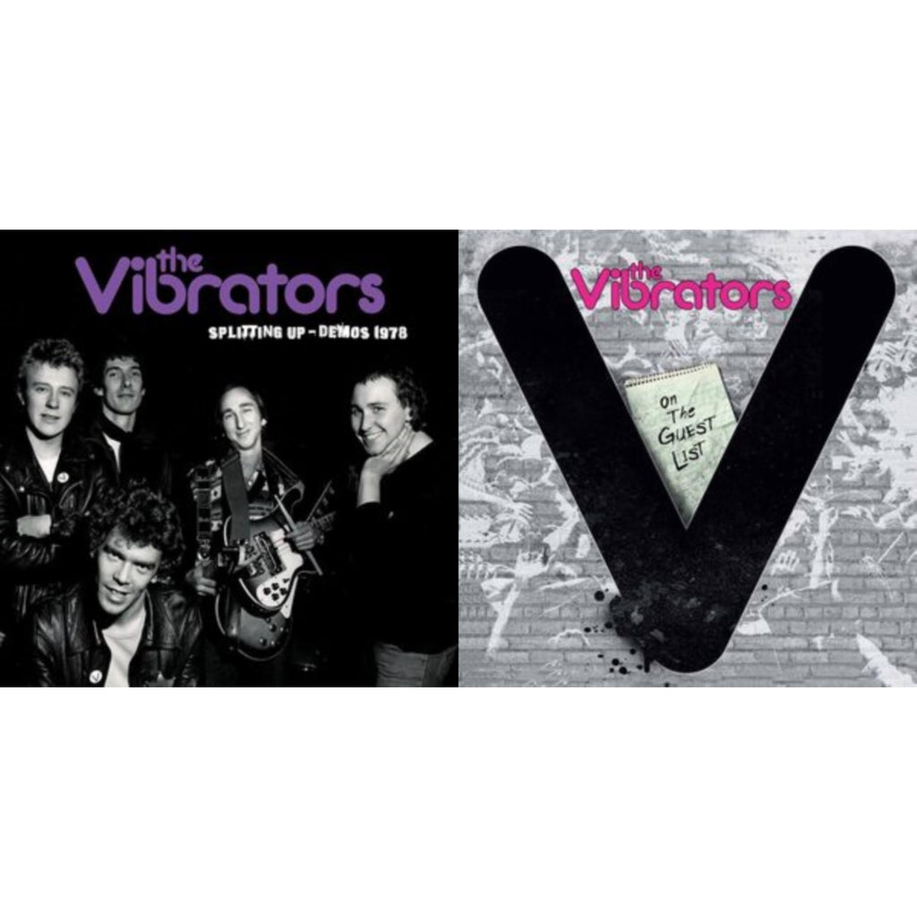 On The Guest List (Pink/Black Splatter LP Vinyl) & Splitting Up Demos 1978 (Purple LP Vinyl)
