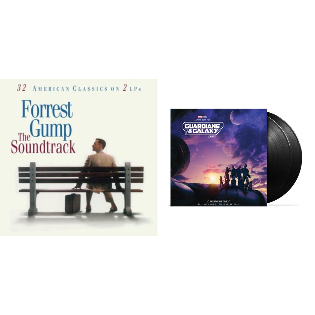 Guardians Of The Galaxy Vol. 3: Awesome Mix Vol. 3 (2LP) & Forrest Gump - The Soundtrack (2LP)