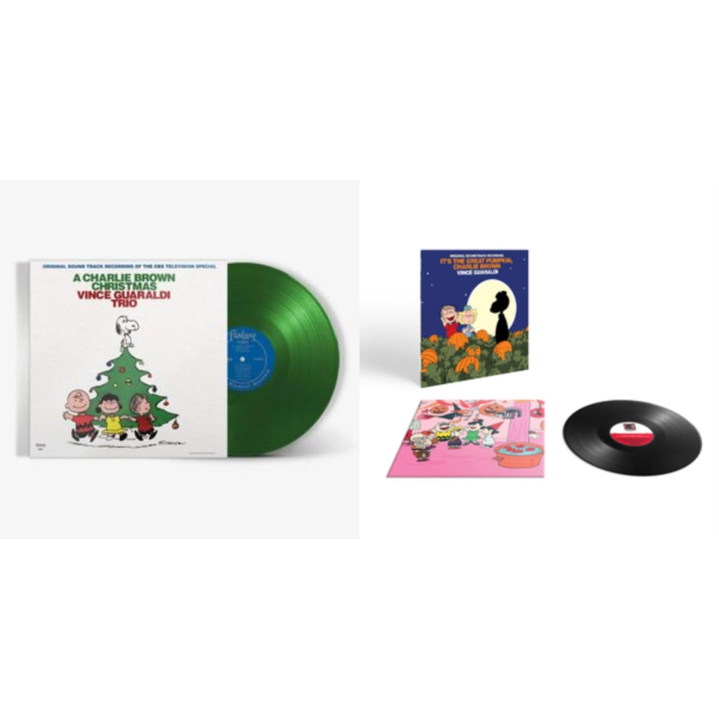 Charlie Brown Christmas (Green LP Vinyl) & It's The Great Pumpkin, Charlie Brown (45RPM)