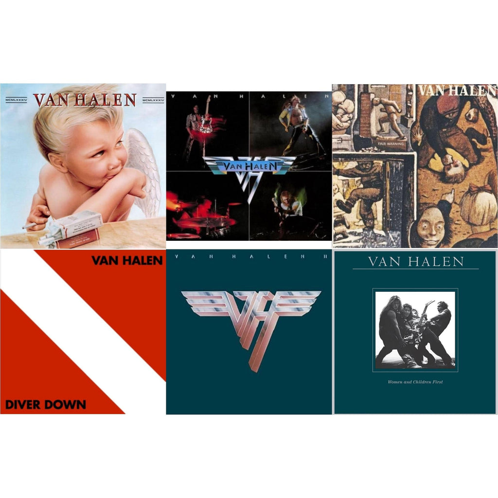 Van Halen Ii (180G/Remastered) & Women & Children First & Fair Warning & Diver Down & Van Halen (Digitally Remastered) & 1984