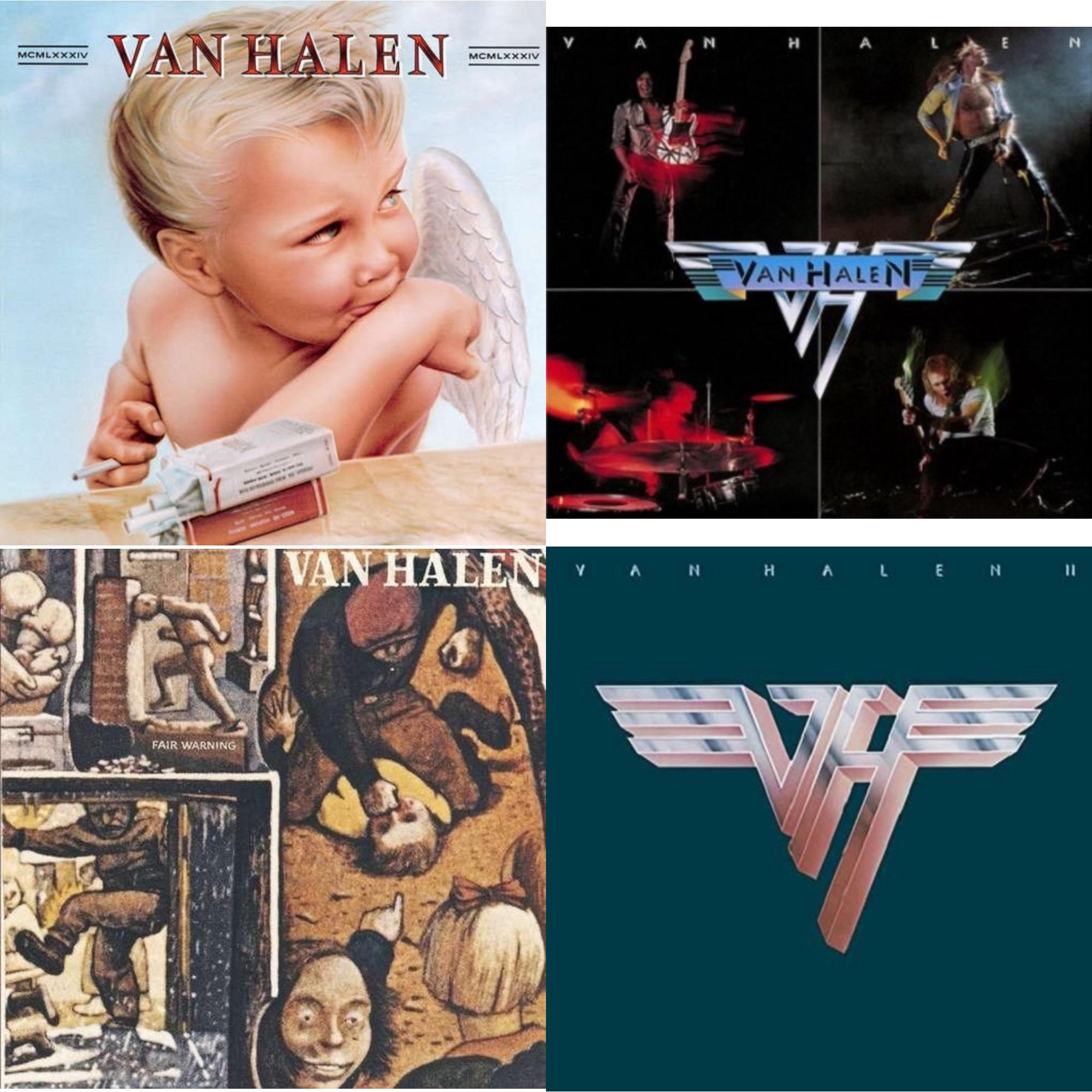 Van Halen Ii (180G/Remastered) & Fair Warning & Van Halen (Digitally Remastered) & 1984