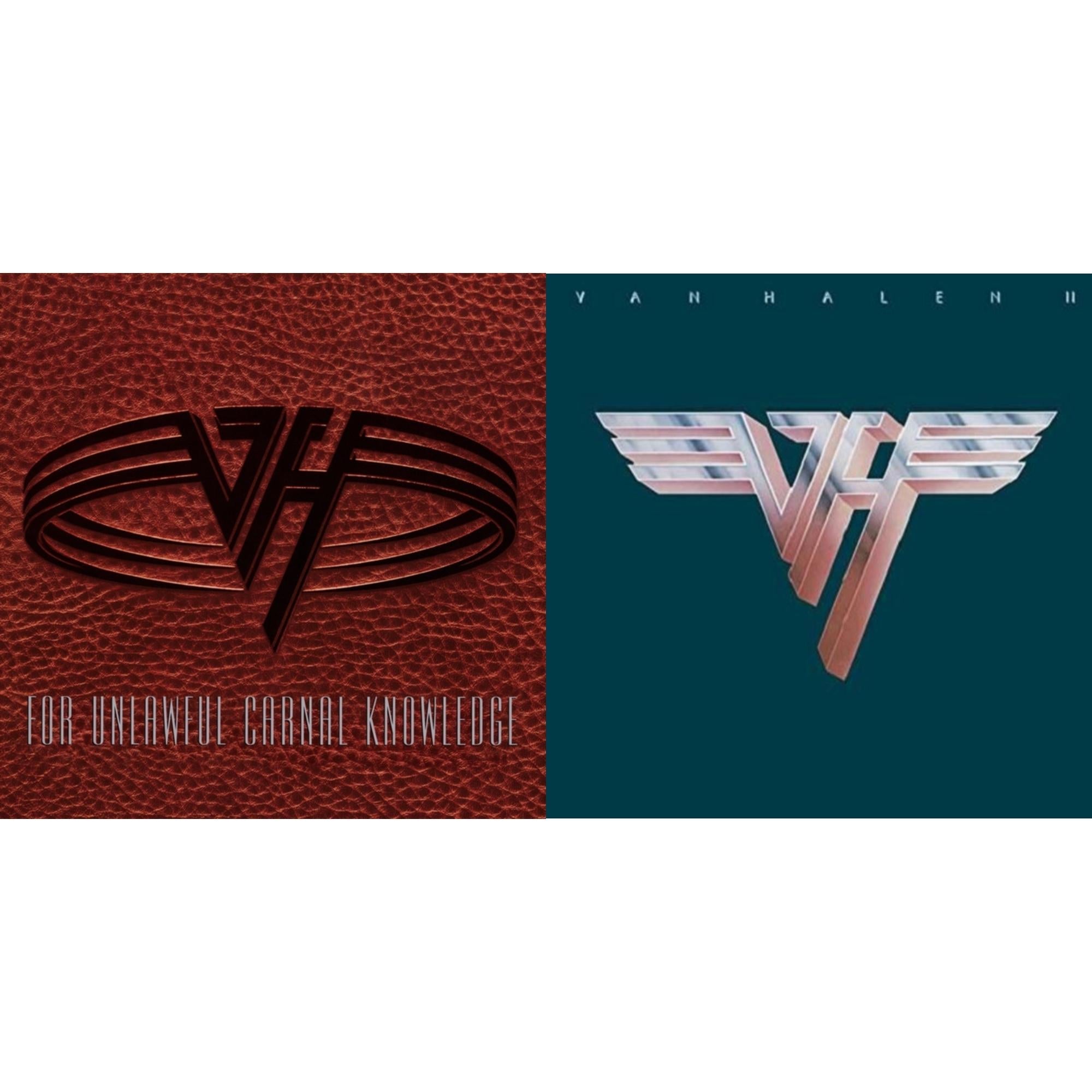 Van Halen Ii (180G/Remastered) & For Unlawful Carnal Knowledge (2LP/Blu-Ray/2CD)