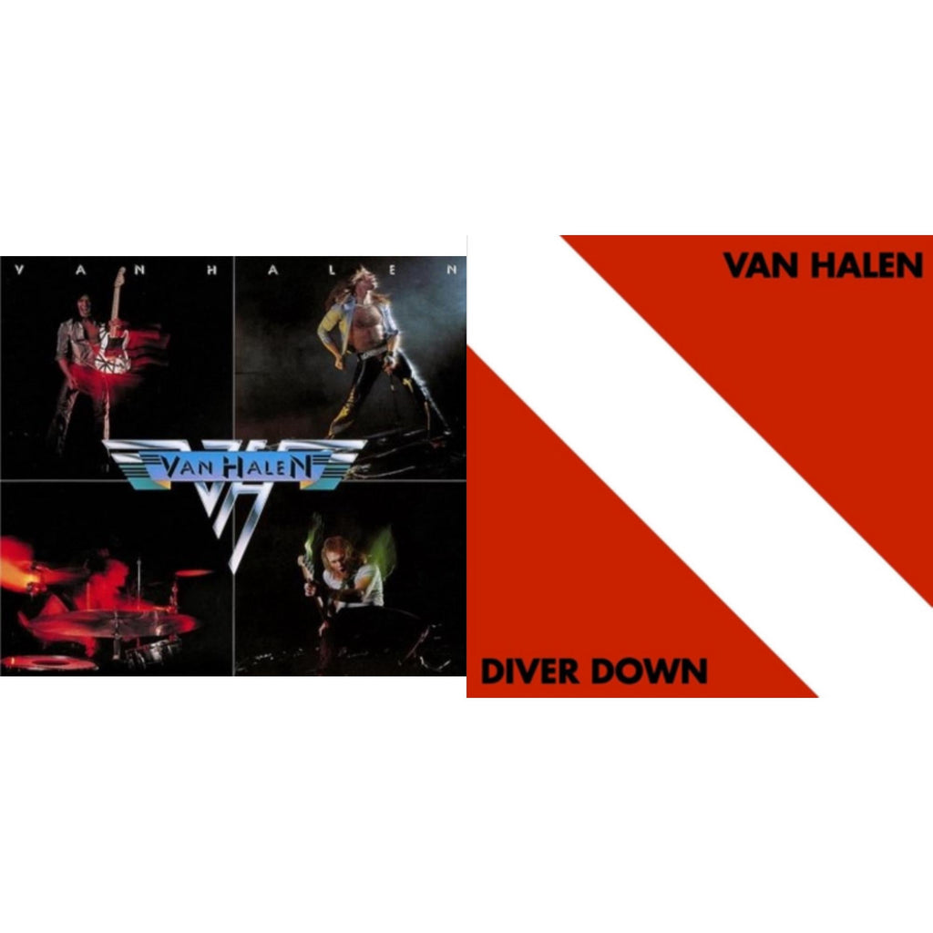 Van Halen - Diver Down & Van Halen (Digitally Remastered) - LP Vinyl Bundle