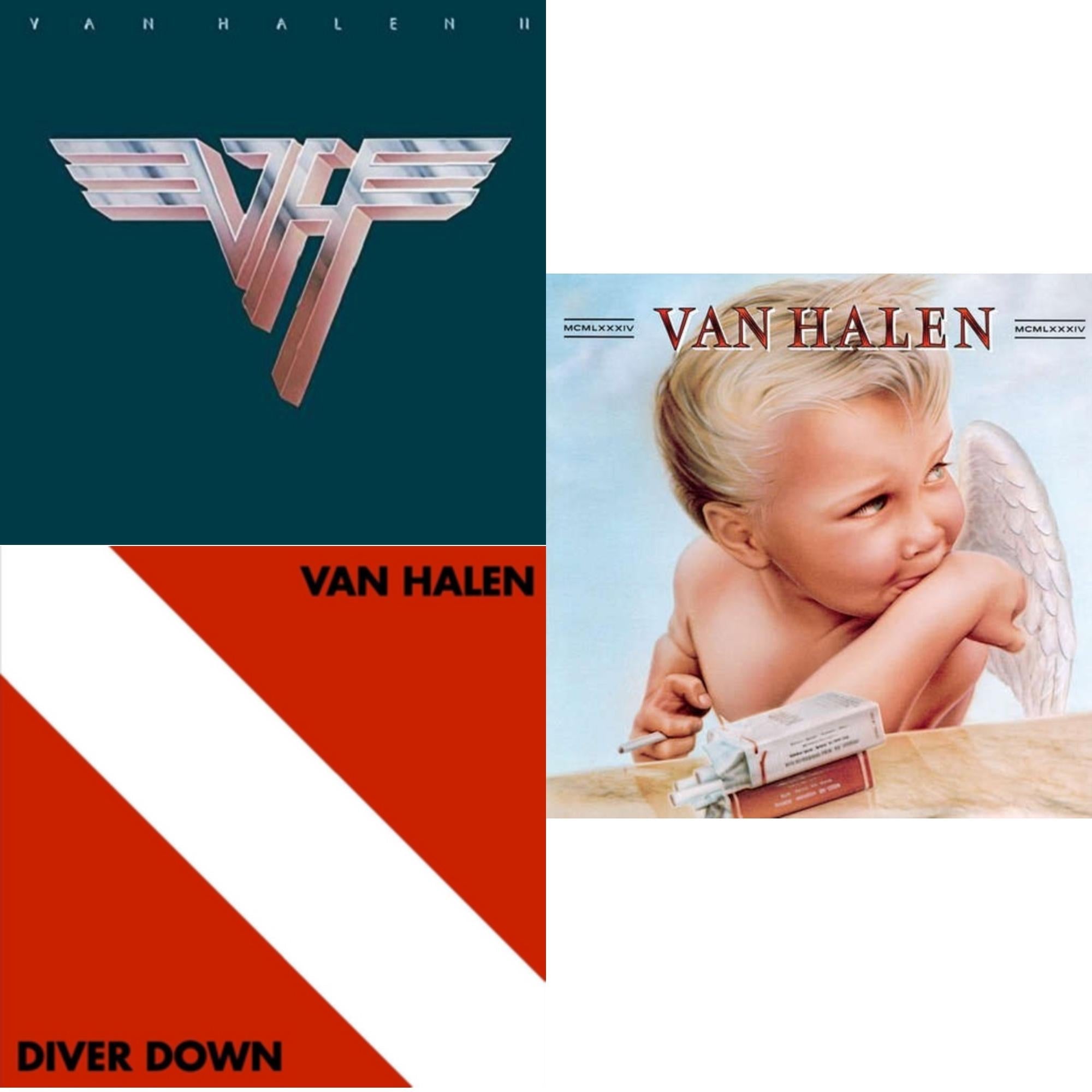 Van Halen Ii (180G/Remastered) & Diver Down & 1984