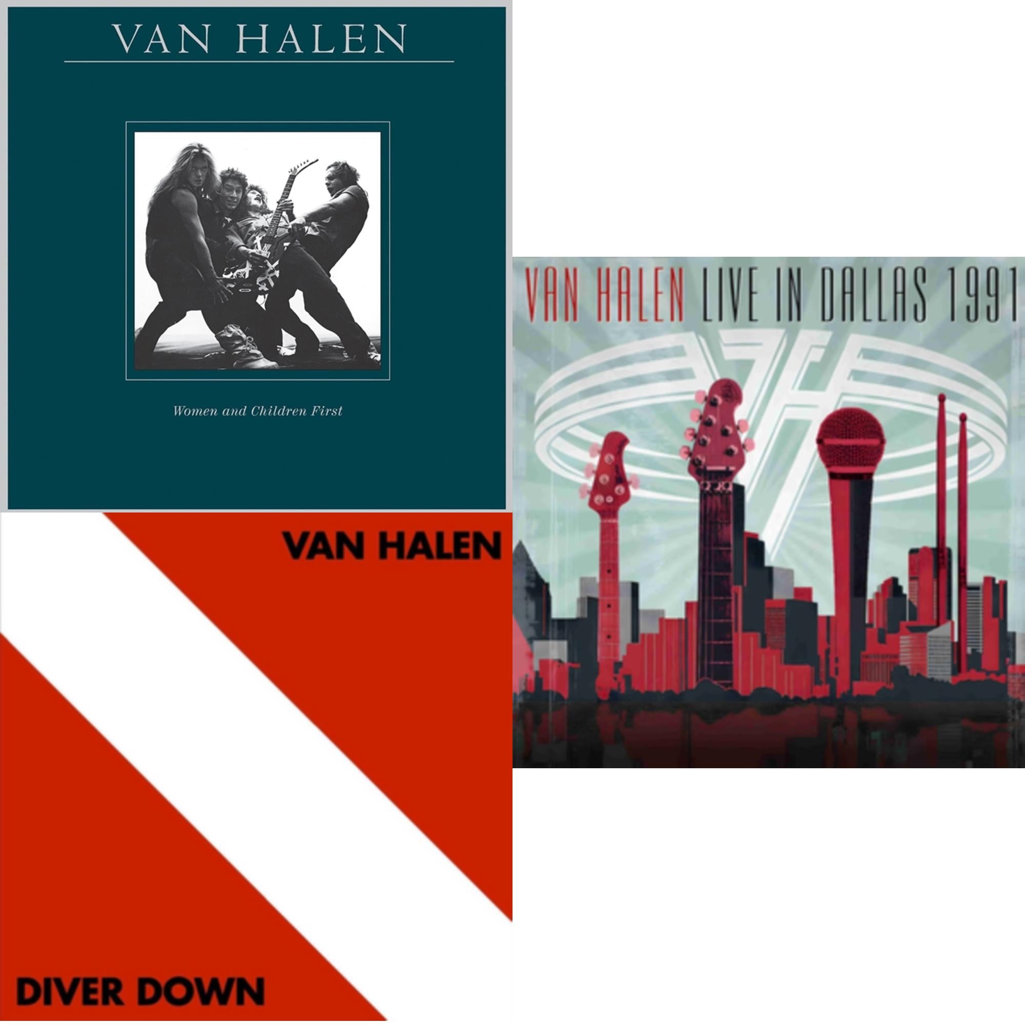 Women & Children First & Diver Down & Live In Dallas 1991 (X) (2LP)