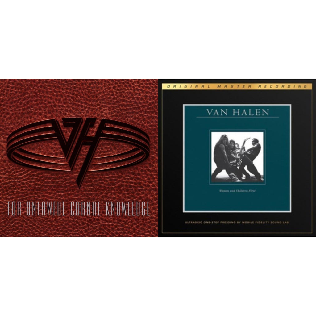 For Unlawful Carnal Knowledge (2LP/Blu-Ray/2CD) & Women & Children First (2LP/180G/45RPM Supervinyl Ultradisc One-Step/Original Masters/Limited)