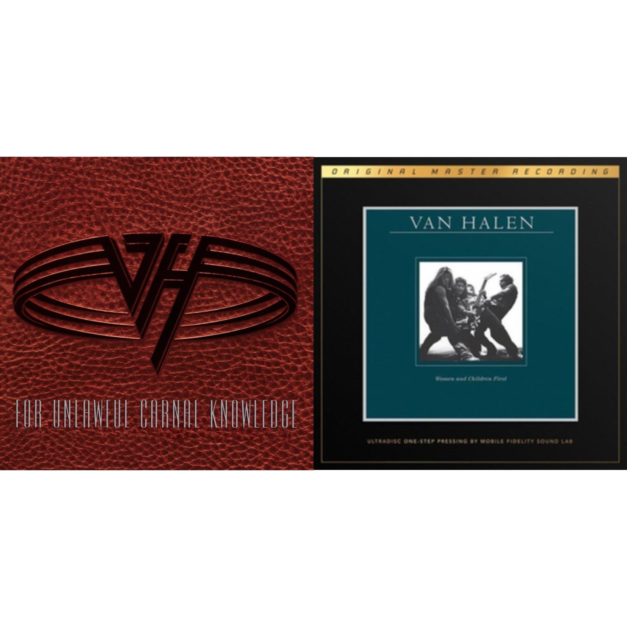 For Unlawful Carnal Knowledge (2LP/Blu-Ray/2CD) & Women & Children First (2LP/180G/45RPM Supervinyl Ultradisc One-Step/Original Masters/Limited)