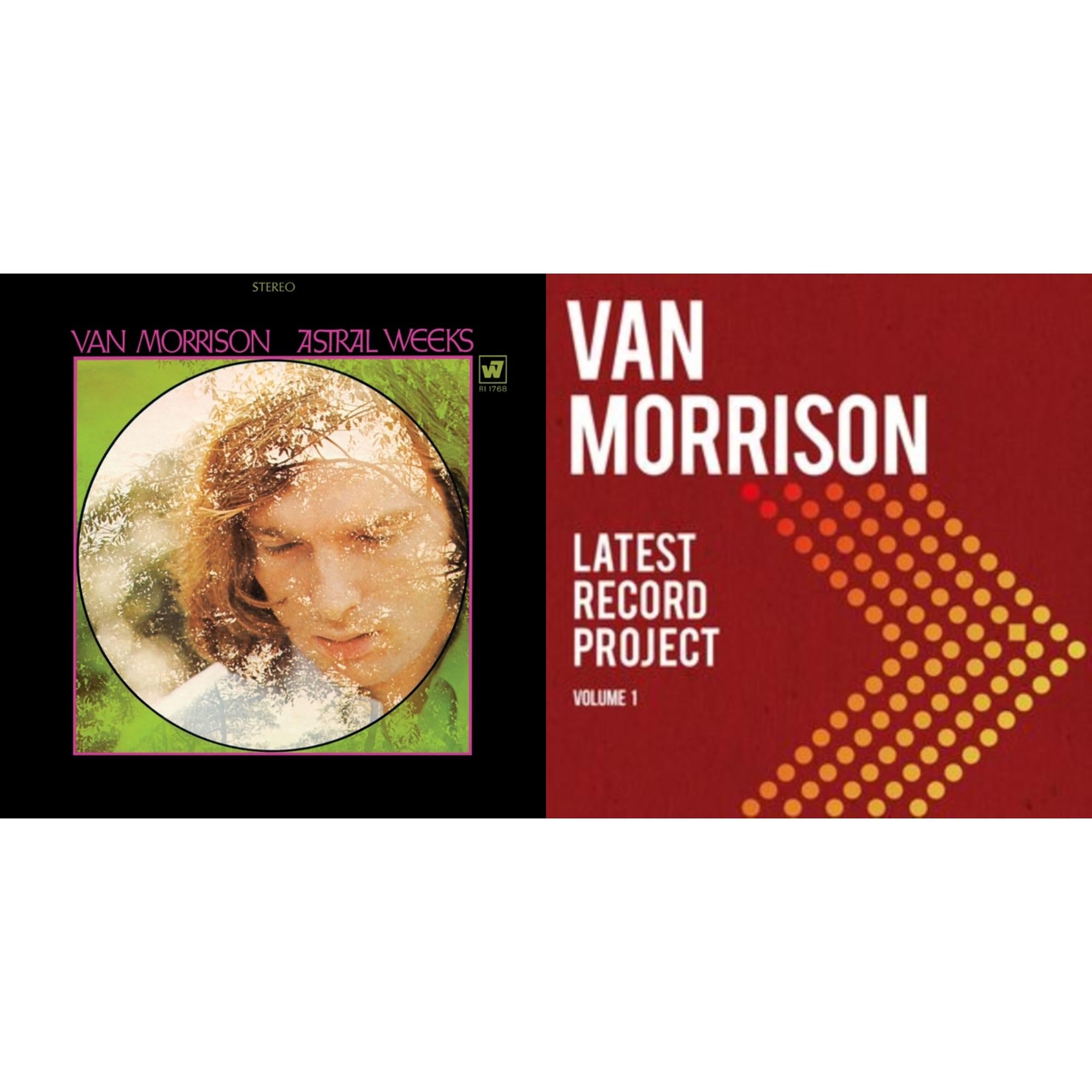 Van Morrison - Astral Weeks (Olive LP Vinyl) (Rocktober) & Latest Record Project Volume I (3LP)