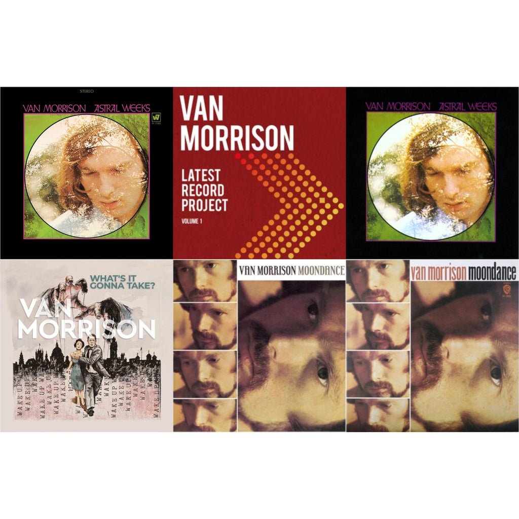 Van Morrison - Astral Weeks (Olive LP Vinyl) (Rocktober) & Latest Record Project Volume I (3LP) & Astral Weeks (180G/Original Master) & What’S It Gonna Take? (2LP) & Moondance (Deluxe/3LP) & Moondance