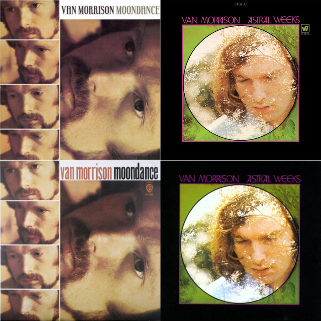 Van Morrison - Moondance (Deluxe/3LP) & Astral Weeks (Olive LP Vinyl) (Rocktober) & Moondance & Astral Weeks (180G/Original Master)