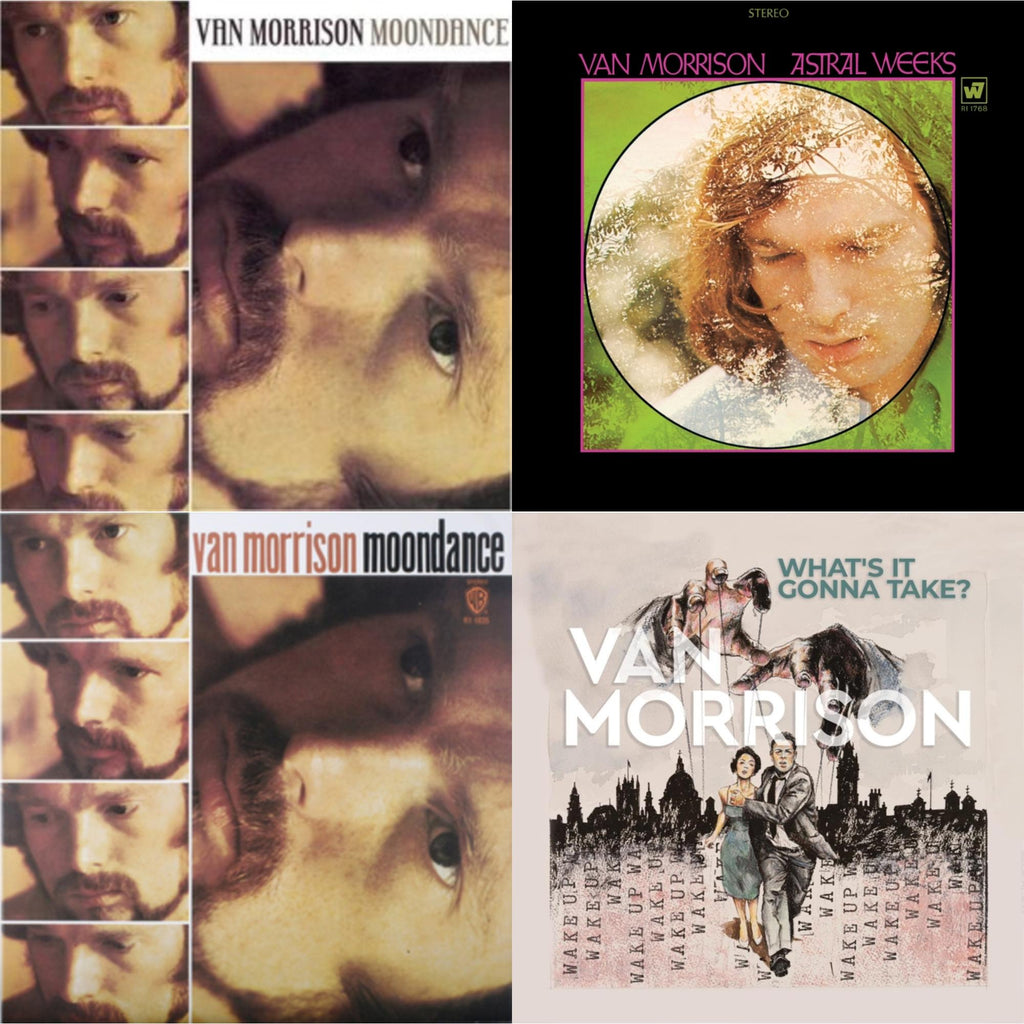 Van Morrison - Moondance (Deluxe/3LP) & Astral Weeks (Olive LP Vinyl) (Rocktober) & Moondance & What’S It Gonna Take? (2LP)