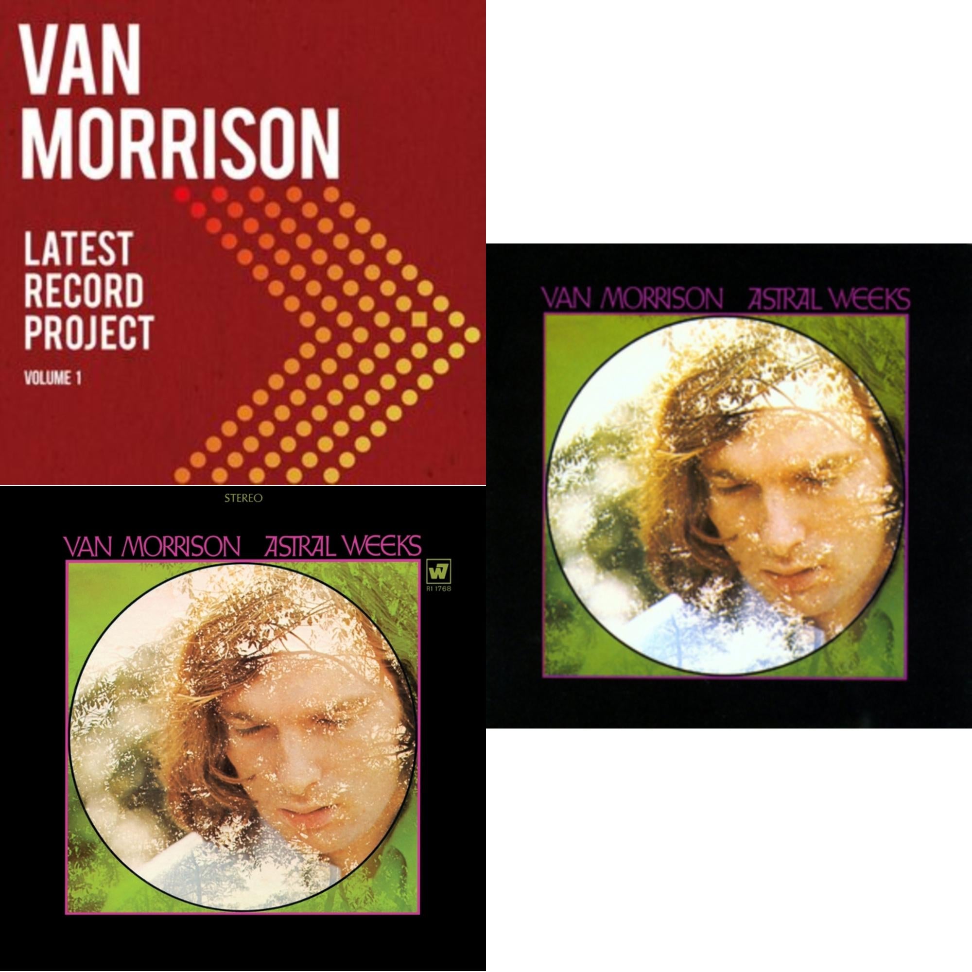 Van Morrison - Astral Weeks (Olive LP Vinyl) (Rocktober) & Astral Weeks (180G/Original Master) & Latest Record Project Volume I (3LP)