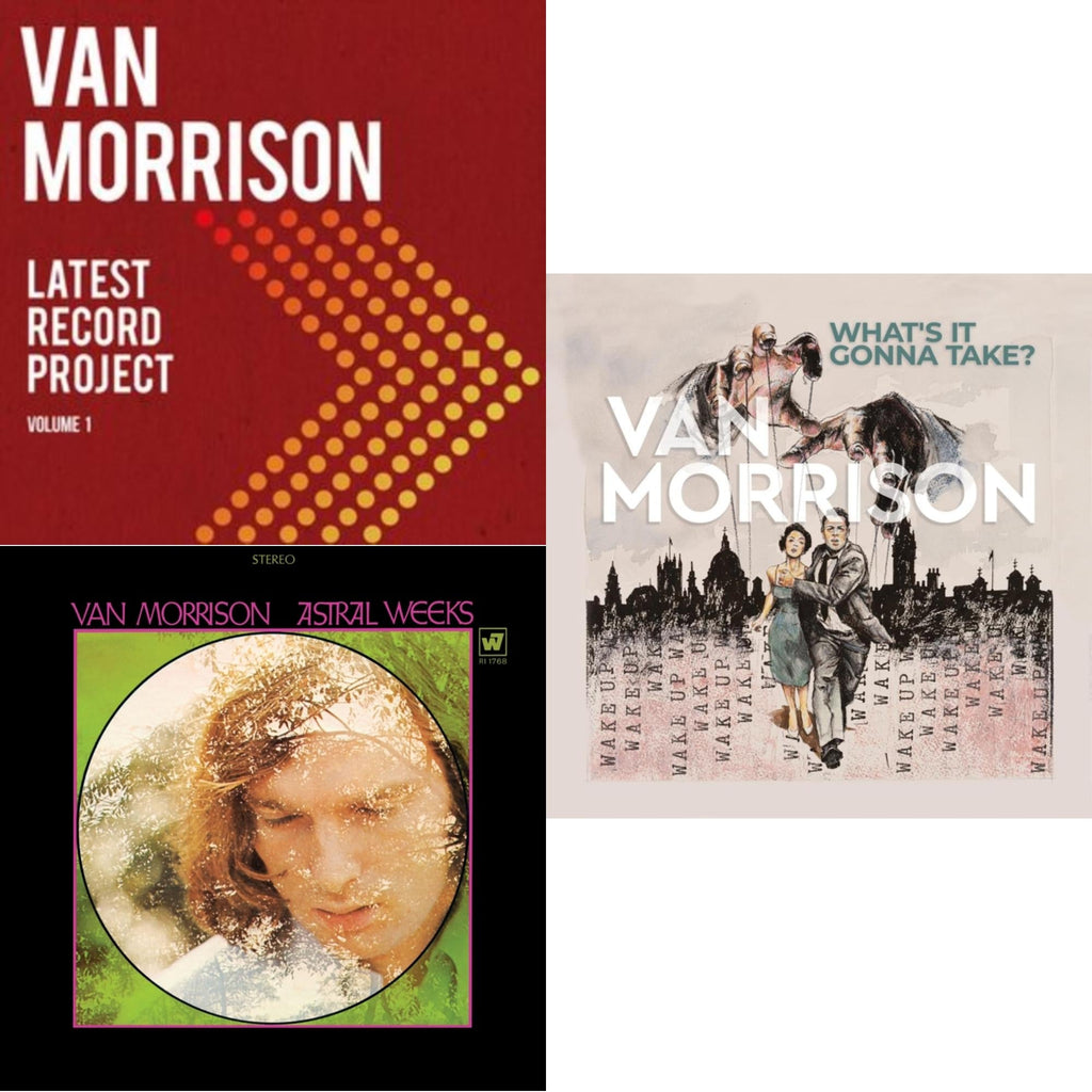 Van Morrison - Astral Weeks (Olive LP Vinyl) (Rocktober) & Latest Record Project Volume I (3LP) & What’S It Gonna Take? (2LP)