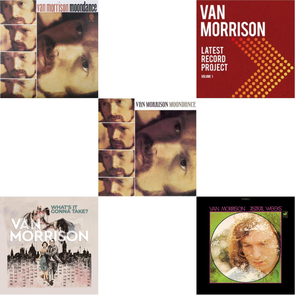 Van Morrison - Moondance (Deluxe/3LP) & Astral Weeks (Olive LP Vinyl) (Rocktober) & Moondance & Latest Record Project Volume I (3LP) & What’S It Gonna Take? (2LP)