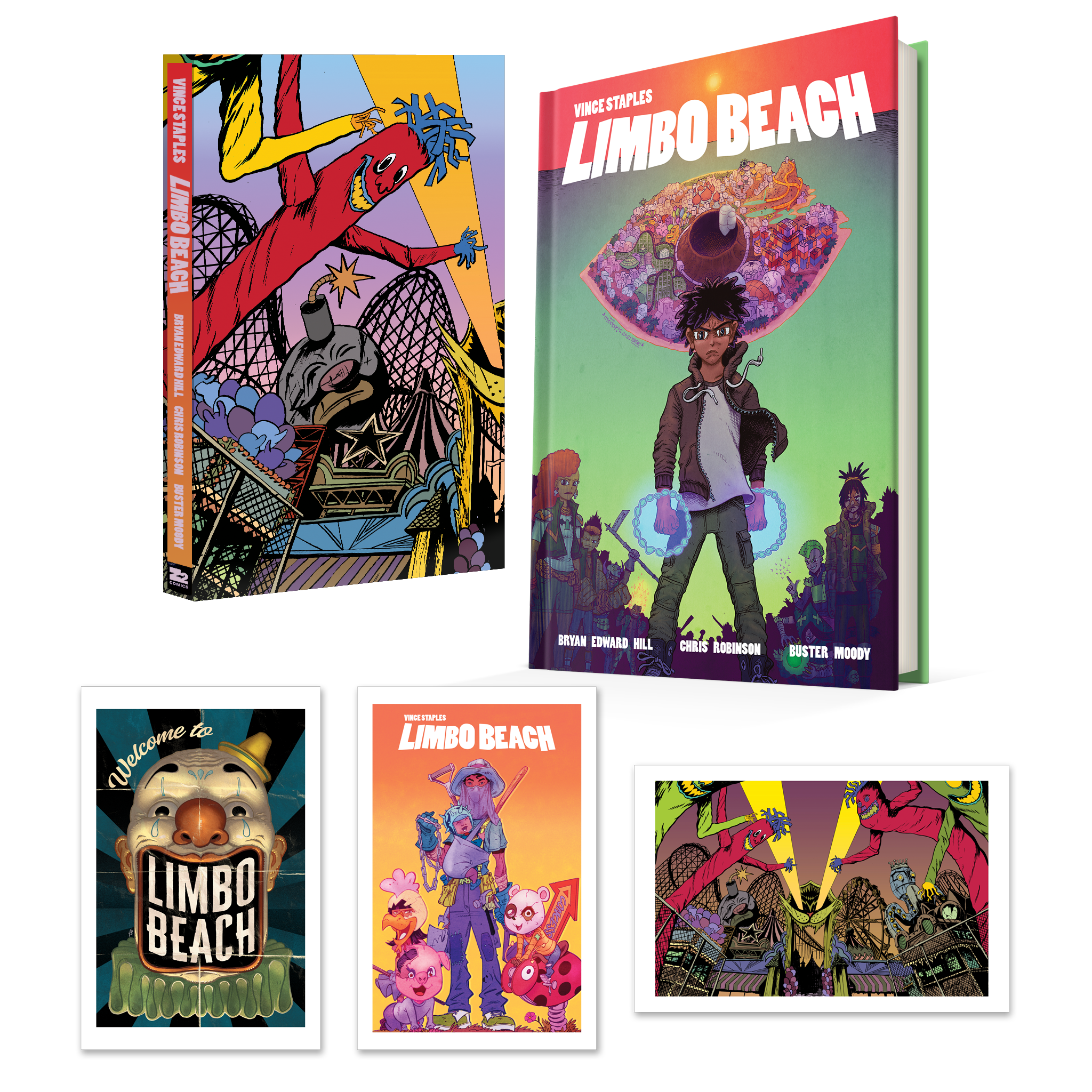 Vince Staples Limbo Beach - Deluxe Book