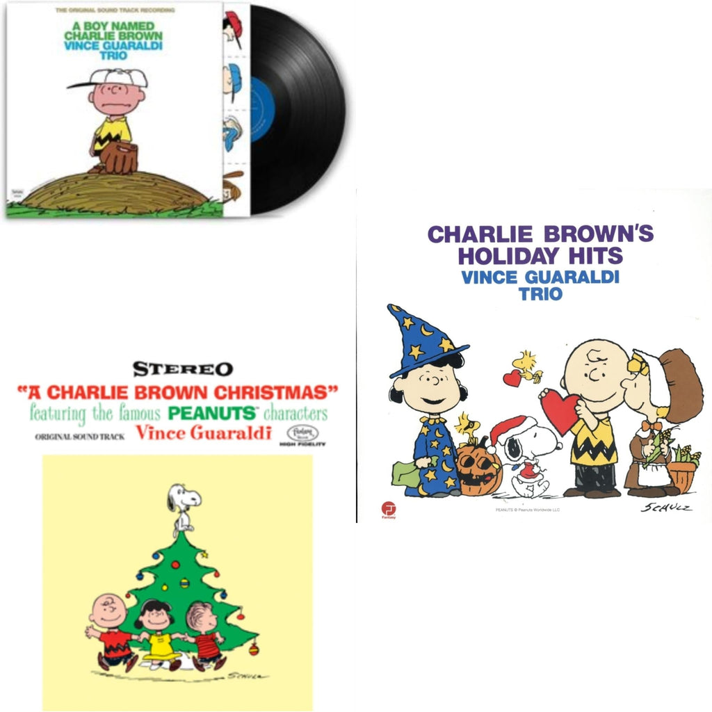 Vince Trio Guaraldi - Boy Named Charlie Brown & Charlie Brown Christmas (Deluxe Edition/2LP) & Charlie Brown's Holiday Hits