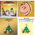 Vince Trio Guaraldi - Charlie Brown Christmas (180G) & Peanuts Greatest Hits & Peanuts Greatest Hits (Picdisc) & Charlie Brown Christmas (2022 Gold Foil Edition) - LP Vinyl Bundle