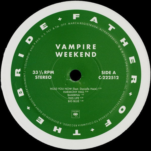 Vampire Weekend – Father of the Bride (2-LP Vinyl) Vinyl Record
