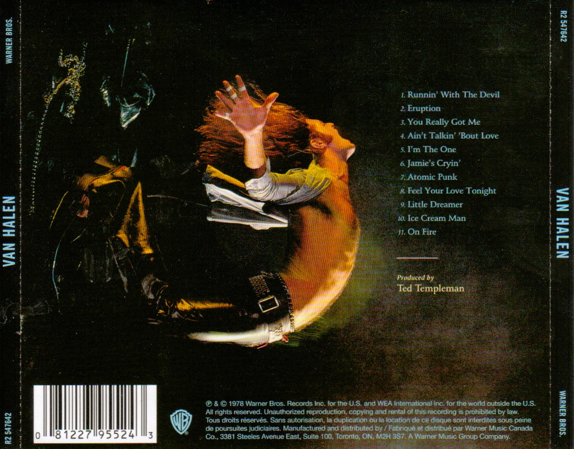 Van Halen – Van Halen Music CD