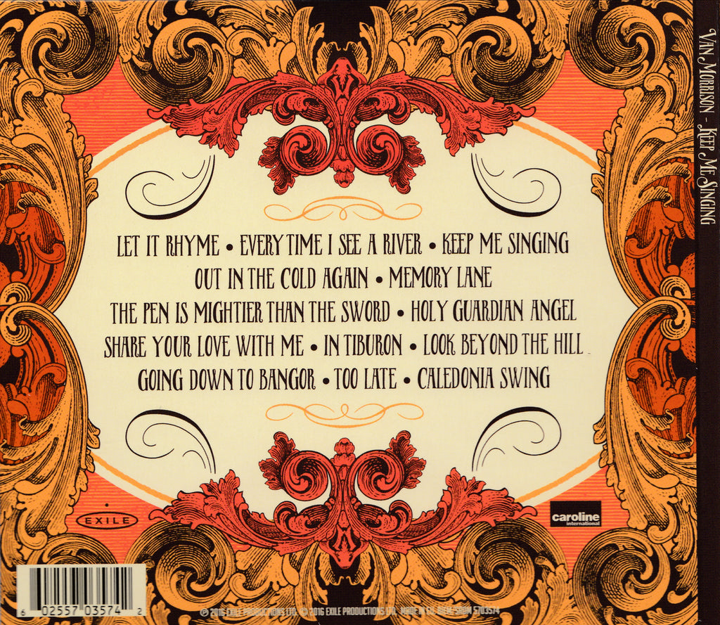 Van Morrison – Keep Me Singing Music CD