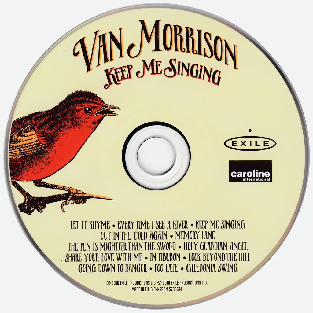 Van Morrison – Keep Me Singing Music CD