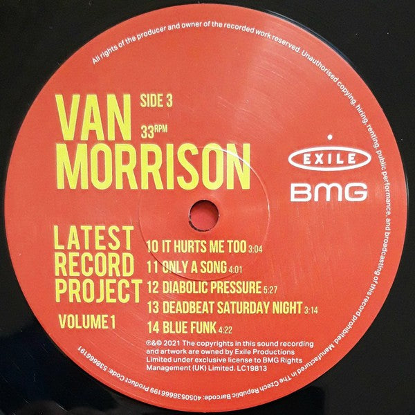 Van Morrison – Latest Record Project Volume 1 (3-LP Vinyl) Vinyl Record