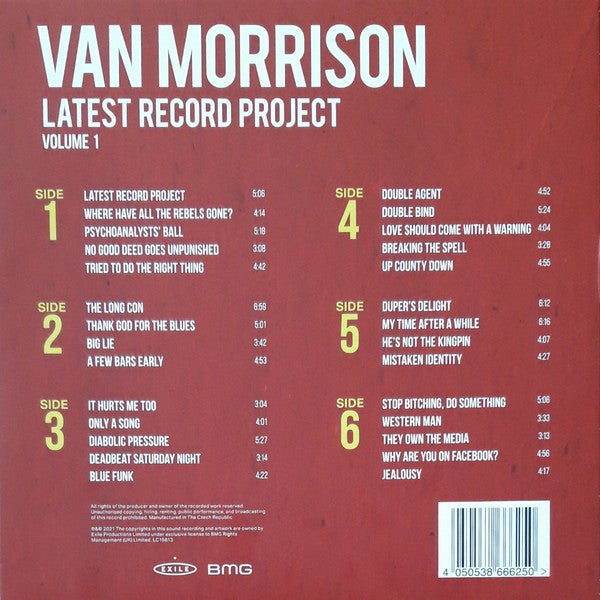 Van Morrison – Latest Record Project Volume 1 (3-LP Vinyl) Vinyl Record