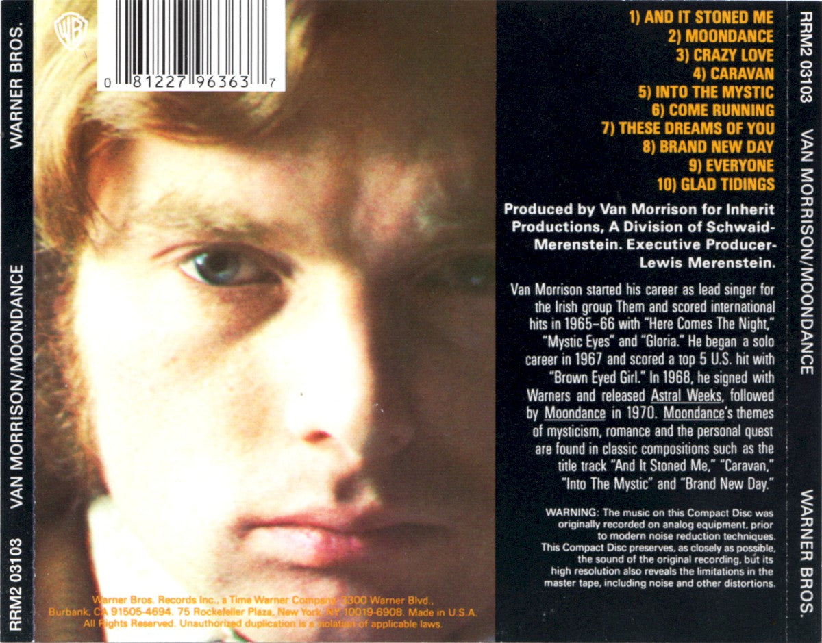 Van Morrison – Moondance Music CD