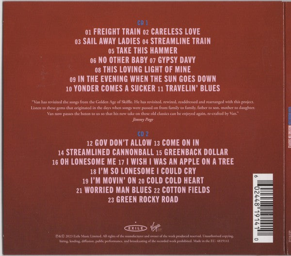 Van Morrison – Moving On Skiffle (2-CD) Music CD