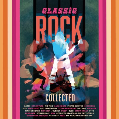 Classic Rock Collected (Colored Vinyl, Gold, 180 Gram Vinyl, Limited Edition) (2 Lp's) Vinyl Record