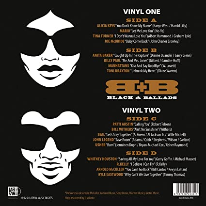 Black & Ballads (B+B) (Limited Coloured Vinyl) (2 Lp's) [Import] Vinyl Record