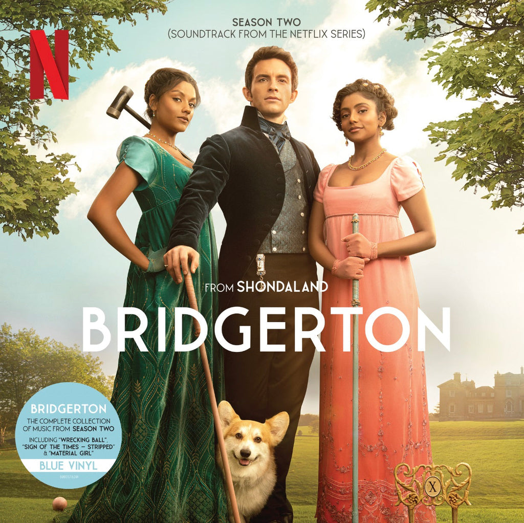 Various Artists Bridgerton Season Two (Soundtrack From The Netflix Series) [Blue 2 LP] Vinyl Record