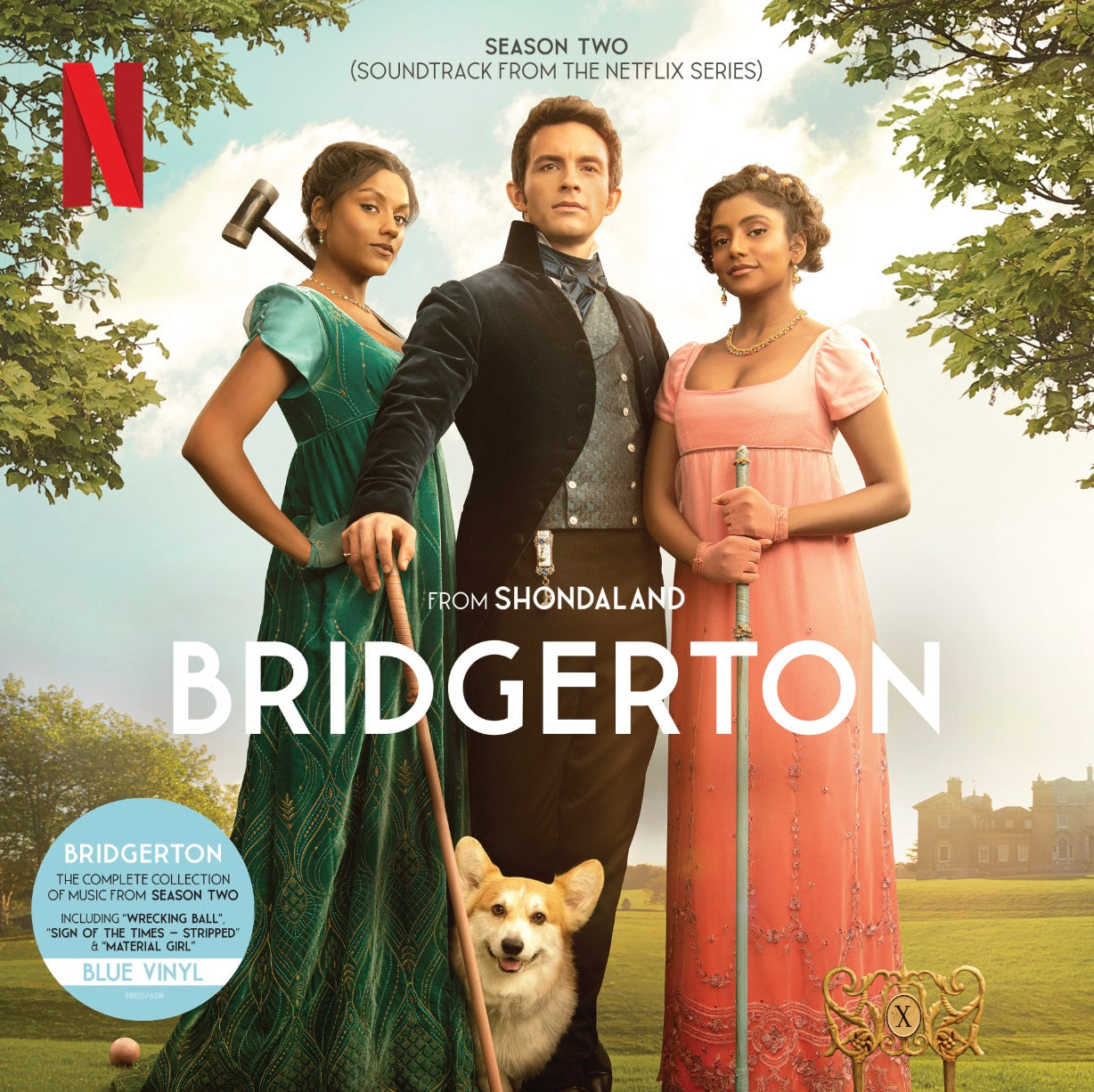 Various Artists Bridgerton Season Two (Soundtrack From The Netflix Series) [Blue 2 LP] Vinyl Record