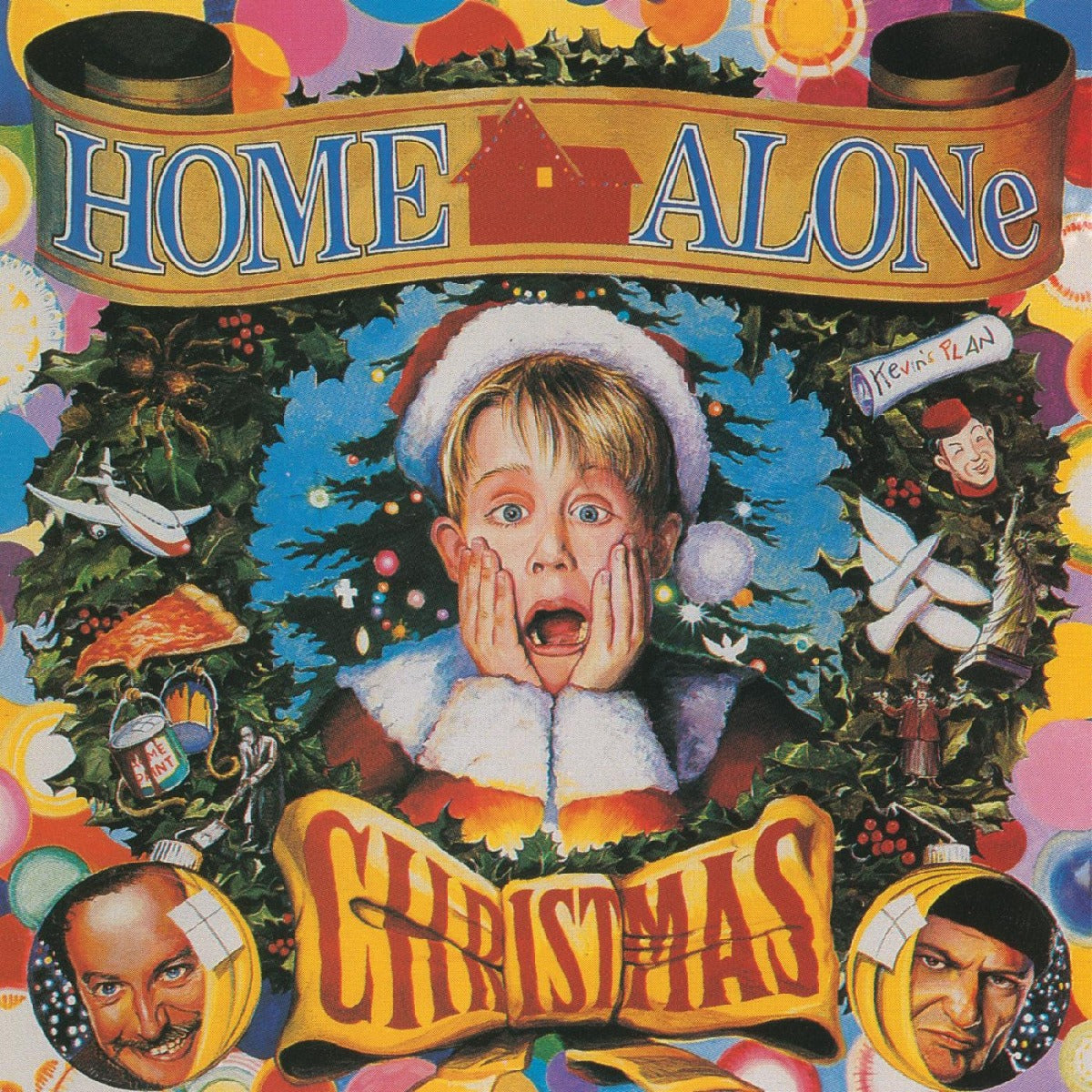 Home Alone Christmas ("Christmas Party" Swirl) Vinyl Record