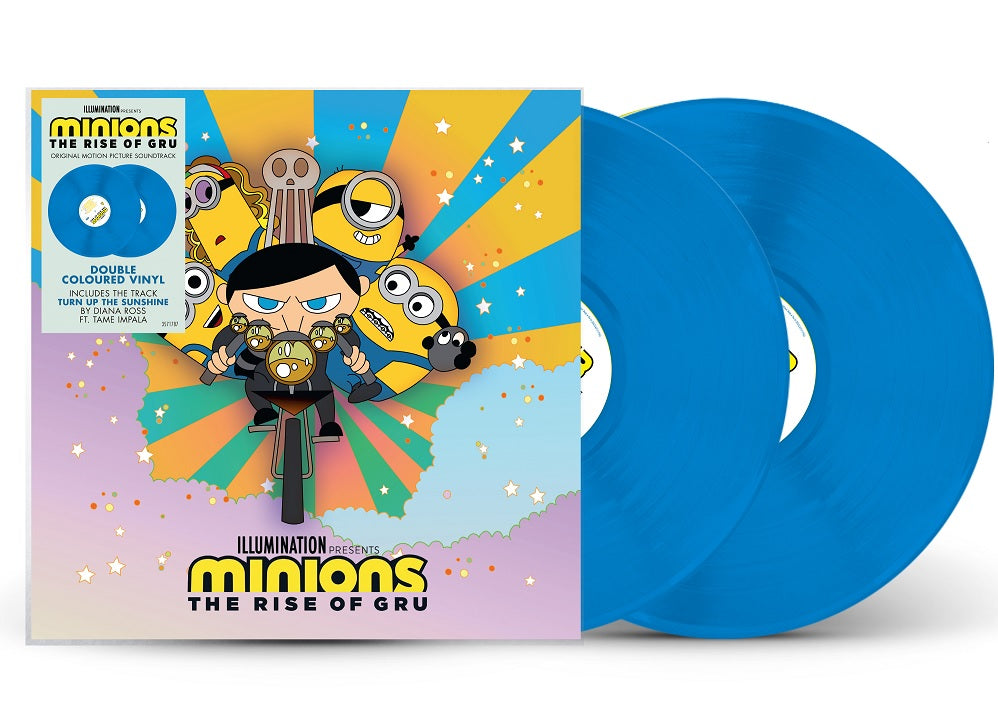 Various Artists - Minions: The Rise Of Gru (Colored Vinyl, Sky Blue, Indie Exclusive) (2 Lp's) Vinyl Record